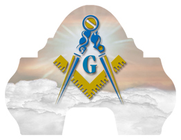 DARAY-L-370-BZ Masonic Lodge Clouds Bronze